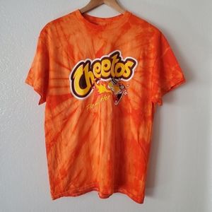 🟢Hot Cheetos Tie Dye Graphic T-shirt